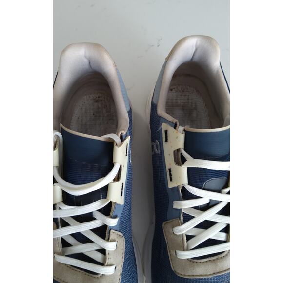 On Cloud Drift Metal Navy athletic training running shoes size 8.5 - Picture 3 of 9